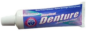 تصویر چسب دندان مصنوعی دنچر مدل Staydent Denture حجم 24 گرم Dr Sheffield Staydent Denture 24g