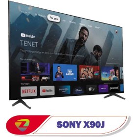 تصویر تلویزیون سونی ال ای دی هوشمند 55 اینچ فورکی Sony Smart 55x90j Sony LED Smart 55 Inch 4k 55x90j TV