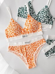 تصویر ست نیمتنه و شورت زنانه طرح پلنگی 