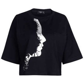 تصویر تی شرت زنانه زیبو مدل باربارا 1 کد 01065 