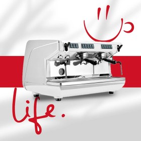 تصویر اسپرسوساز دو گروپ سیمونلی مدل Appia Life XT تمام اتوماتیک ایتالیا - ذغالی 