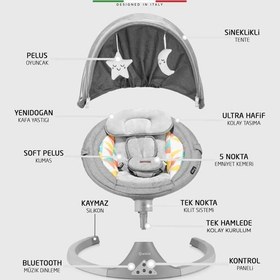 تصویر گهواره برقی Elele مدل Dormire 2 
