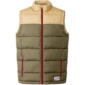 تصویر جلیقه ورزشی مردانه لیورجی LIVERGY Quilted GILET زیتونی 