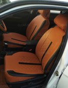 تصویر روکش صندلی طرح تونیک تمام چرم (سفارشی) مناسب رنو ال 90 کد (L90-TUN) 