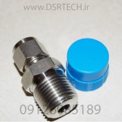 تصویر میل کانکتور سوپرلاک Superlok Male Connector 3/8 in. Tube OD x 1/2 in. Male NPT - دلتا صنعت رایان 