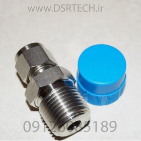 تصویر میل کانکتور سوپرلاک Superlok Male Connector 3/8 in. Tube OD x 1/2 in. Male NPT - دلتا صنعت رایان 