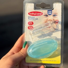 تصویر مسواک انگشتی - ابی 
