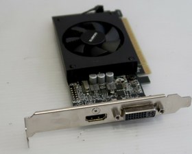 تصویر کارت گرافیک کارکرده گیگابایت مدل GV-N710D5-2GL - حافظه 2 گیگابایت DDR5 GeForce GT 710, 2GB GDDR5, PCI-E, DVI, HDMI, Gigabyte V17047