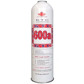 تصویر گاز R600a یک کیلویی KTC 