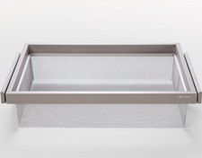 تصویر سبد فلزی ریلی داخل کمد لباس ملونی Melloni کد WS4156 