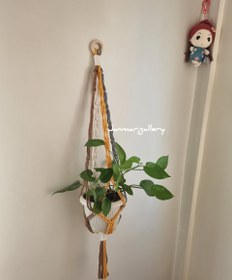 تصویر آویز و نگهدارنده گلدان hanging pot