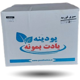 تصویر سبزی خشک قورمه سبزی پودینه کارتن ۵ کیلویی 