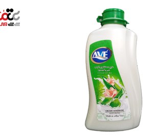 تصویر مایع دستشویی کرمی آلوئه ورا ورژن 2 حجم 2000 گرمی اوه Ave Aloevera Creamy Liquid Hand Wash 2000g