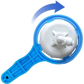 تصویر آچار هوزینگ ممبران دستگاه تصفیه آب خانگی Membrane housing wrench for household water purifier