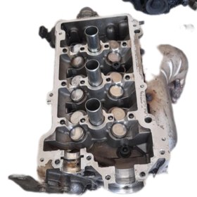 تصویر سرسیلندر کامل 3سیلندر ام وی ام 110 Complete cylinder head 3 cylinders MVM 110