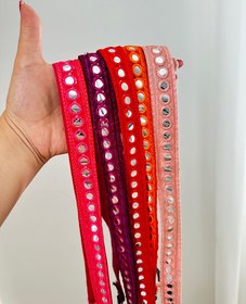 تصویر بند عینک زنانه پولکی کد ۱۱۲ 