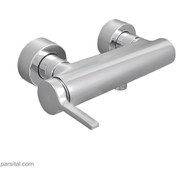 تصویر شیر توالت کی دبلیو سی مدل آوا کروم ( دسته سمت چپ ) kwc-faucet-ava-toilet-left-chrome