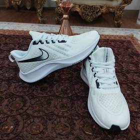 تصویر کفش و کتونی رانینگ و پیاده روی نایک ایر زوم ومرو ویتنام مستر کوالیتی سفید nike air zoom vomero 38 x 