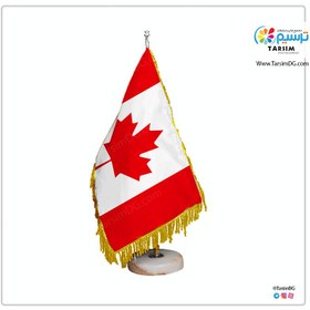 تصویر پرچم رومیزی کانادا 