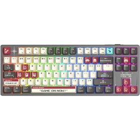 تصویر کیبورد گیمینگ ای فورتک مدل WS87 بی سیم 