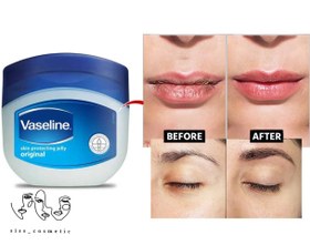 تصویر وازلین اصل انگلیس | بهترین نوع وازلین برای دست و صورت | حجم 50 میل vaseline pure petroleum jelly original 50ml