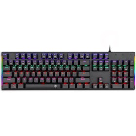تصویر کیبورد گیمینگ تی دگر مدل NAXOS T-TGK310 ا T-DAGGER NAXOS T-TGK310 Gaming Keyboard T-DAGGER NAXOS T-TGK310 Gaming Keyboard