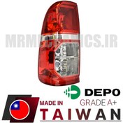 تصویر چراغ خطر عقب تویوتا هایلوکس ۲۰۱۲ تا ۲۰۱۵ برند دپو 