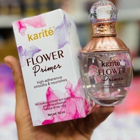 تصویر پرایمر صورت حاوی گلبرگ رز حجم 60 میل کاریته Karite Flower Primer 60 ml 