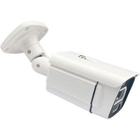 تصویر دوربین مداربسته بولت 5 مگاپیکسل دید در شب رنگی AHD مدل 8302h CCTV AHD Bullet 5mp WarmLight 8302h