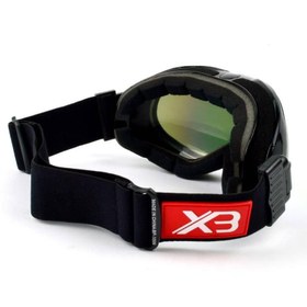تصویر عینک‌ اسکی X3 کد 1099 X3 ski glasses code 1099