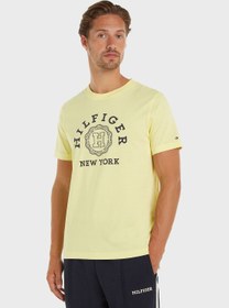 تصویر تی‌شرت با لوگوی سکه برند Tommy Hilfiger Coin Logo T-Shirt