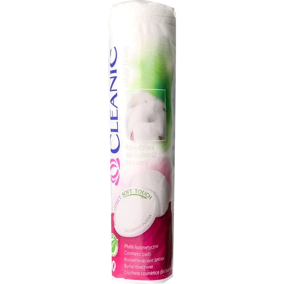 خرید و قیمت پد پاک کننده آرایش کلینیک ۸۰ عددی Cleanic Cotton Pads Pure ...