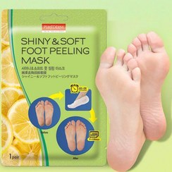 تصویر ماسک پا لایه بردار پیوردرم Purederm Shiny & Soft Foot Peeling Mask set