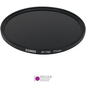 تصویر فیلتر لنز مادون قرمز Zomei Infrared 760nm 77mm 