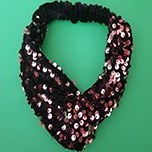 تصویر هدبند پولکی آمیتیس هدبند گره ای