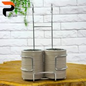 تصویر جا قاشقی آویز دوقلو دنیرو پادیز 