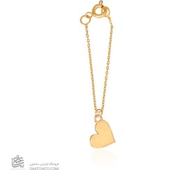 تصویر آویز ساعت طلا زنانه طرح قلب ولنتاین کد WP342 