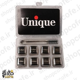 تصویر یخ 8عددی با انبر 