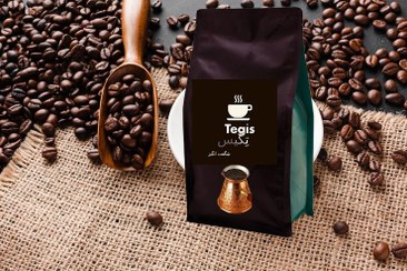 تصویر قهوه ترک - دانه قهوه ترک - قهوه دانه ترک یک کیلو محیا 