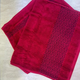 تصویر حوله دست و صورت 