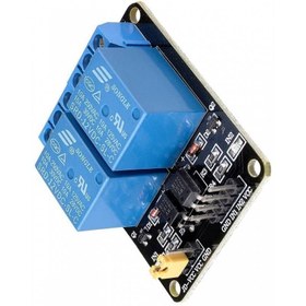 تصویر ماژول رله مدل 2R-12V 