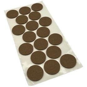 تصویر نمد زیر مبلی دایره 12 