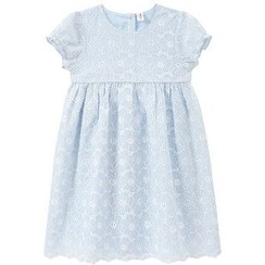 تصویر پيراهن خامه دوزي آبي topolino 