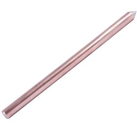 تصویر میله ارت کاپرباند مغز فولادی-بدون رزوه(GR-NE) Non- Extensible Copper Bonded Steel Earth Rod (GR-NE)