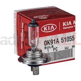 تصویر لامپ چراغ | Hyundai/KIA Genuine Parts - Mobis | 0K91A51055 
