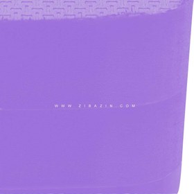 تصویر آجر تک رنگ فومی یوگا : بنفش yoga block purple