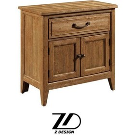 تصویر پاتختی چوبی رایان 