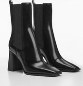 تصویر بوت زنانه چرمی چلسی منگو 