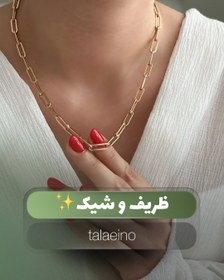 تصویر گردنبند طلا Gold necklace
