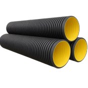 تصویر لوله کاروگیت 250 میلیمتر ( 10اینچ ) 31.5 کیلونیوتن SN8 بهمراه واشر 